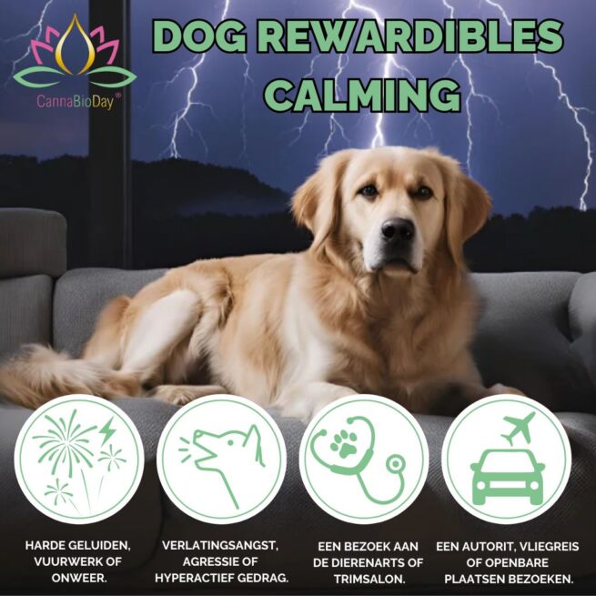 CannaBioDay Dog Rewardibles Calming - Afbeelding 3