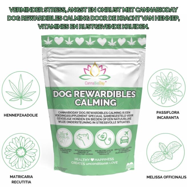 CannaBioDay Dog Rewardibles Calming - Afbeelding 2